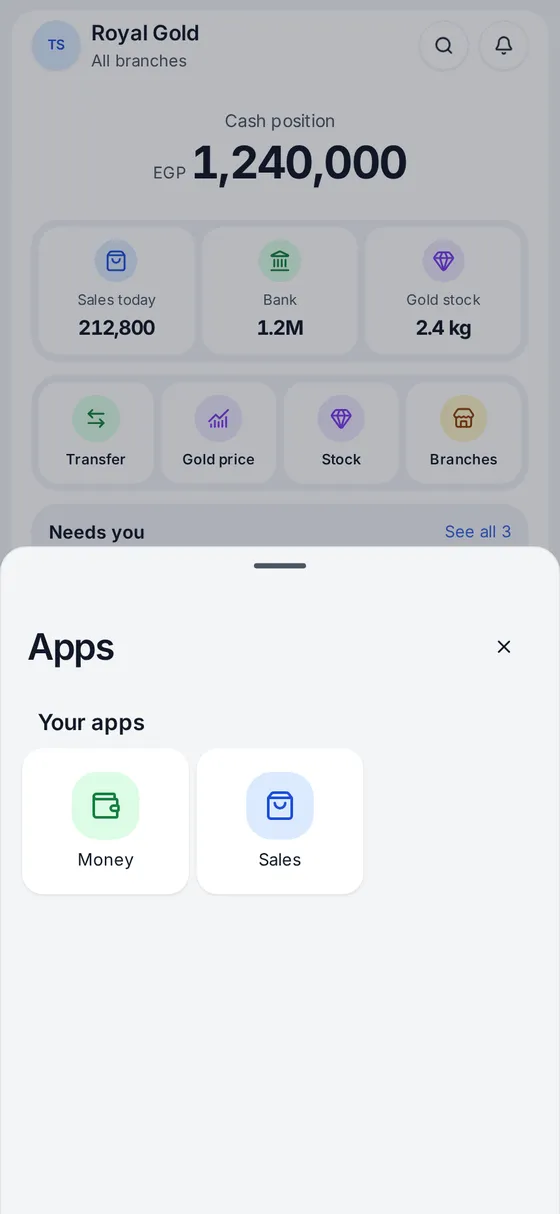 App switcher
